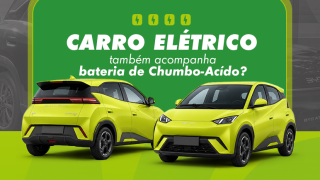 Bateria de carro, Carro elétrico, byd, bateria de 12v chumbo-ácido